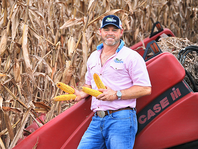 Heath Cutrell farms good Virginia soils. He produces high yields in partnership with his seed, chemical and fertilizer representatives -- and a willingness to reach out to other top growers. (DTN/The Progressive Farmer photo by Boyd Kidwell)